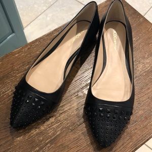 BCBG Flats with spikes